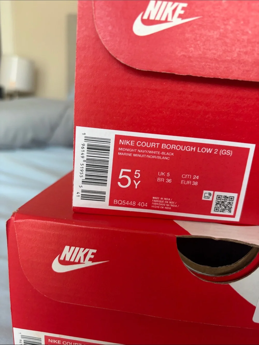 Nike Kids' Court Borough Low 2